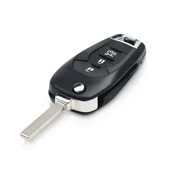 2/3/4 Кнопки складного дистанционного автомобильного брелока для Chevrolet Avo Auto Smart Replace Flip Key