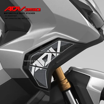 Для HONDA ADV 350 ADV350 2022 2023 Наклейка на кузов мотоцикла Водонепроницаемая наклейка-термоаппликация 3D боковая наклейка на голову автомобиля Украсит наклейку