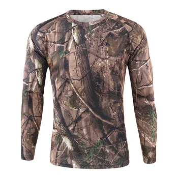 Брендовая одежда, Новая осенне-весенняя мужская тактическая камуфляжная футболка с длинным рукавом, camisa masculina, Быстросохнущая армейская рубашка в стиле милитари