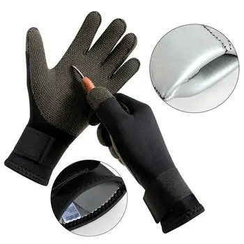 Перчатки для подводного плавания Плавание Гребля на байдарках 3 мм Неопреновые перчатки для гидрокостюма