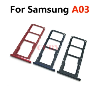 Для Samsung Galaxy A03 A035F Держатель Устройства Чтения sim-карт Держатель Лотка для sim-карт Слот-Адаптер