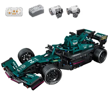 1089 шт. Креативных высокотехнологичных F1 C014 RC Super Racing Formula 1, сборочная модель, Строительные блоки, игрушки для мальчиков с мелкими частицами