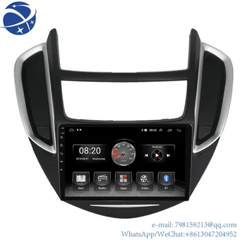 yyhcAndroid система AM FM RDS 2.5D экран аудиосистема для Chevrolet Trax Tracker 2014 2015 2016 видео wifi BT автомобильный DVD-плеер