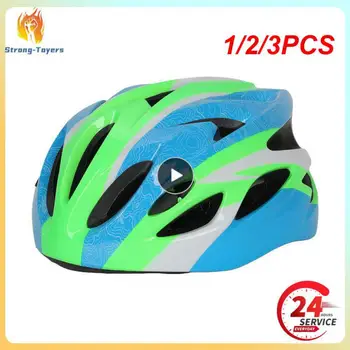 1/2/3 шт. Новый мужской шлем для верховой езды, горный шлем, женский велосипедный шлем, дорожный велосипед, велосипедный спортивный защитный шлем