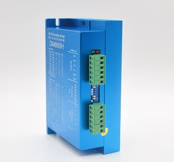 Синий DM860H DSP цифровой драйвер шагового двигателя 57/86 с вентилятором 2-фазный nema23, 34 DMA860H 7.2A, 18-80VAC для печати привода с ЧПУ fr
