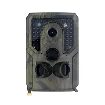 Камера слежения 12MP 1080P HD Для разведки дикой природы Охотничья камера 120 ° Широкоугольный объектив Водонепроницаемый мониторинг Инфракрасное тепловое зондирование