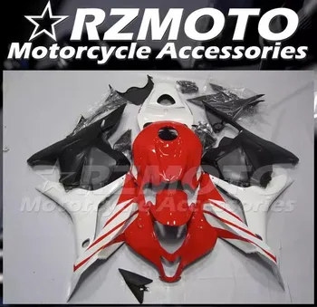 4 Подарка Новый комплект обтекателей мотоцикла ABS, пригодный для HONDA CBR600RR F5 2009 2010 2011 2012 09 10 11 12 Белый красный Черный