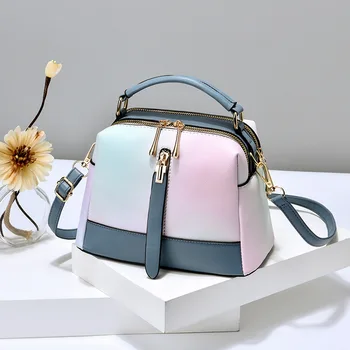 Дизайнерские сумки 2023, градиентные сумки для женщин, модная женская сумка-мессенджер, клатчи, женские сумки через плечо для рук