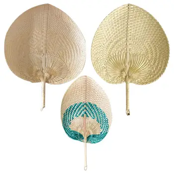 Плетеный из бамбука вентилятор, Креативный летний Охлаждающий вентилятор, Чистый натуральный вентилятор ручной работы в китайском стиле, средство от комаров для охлаждения украшения