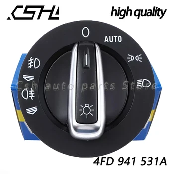 4FD941531A Ручка управления переключателем автомобильных фар для AUDI A6 C6 Avant Q7 4LB A6 Allroad C6 2006-2015 заменить 4F1941531E 4FD941531