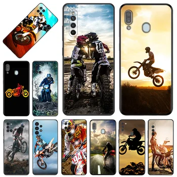 Силиконовые Мягкие Чехлы для телефонов Flying Rider Motocross, чехол для Samsung A24 A31 A32 A23 A22 A21 A14 A13 A12 A11 A70 A50 A40 A30 A20