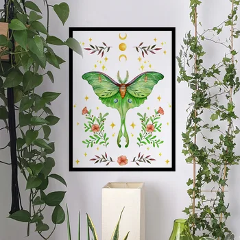 Рамка для фотографий с изображением бабочки, цветочная гостиная, фоновая стена, украшение, самоклеящаяся наклейка