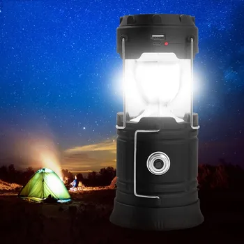 Портативные походные фонари, светодиодное наружное освещение, Складная походная палатка, USB-зарядка, многофункциональные фонари для лошадей