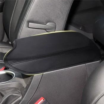 Для Ford Ranger 2019 2020 2021 Крышка подлокотника центральной консоли автомобиля, Аксессуары для защиты подлокотников, черный