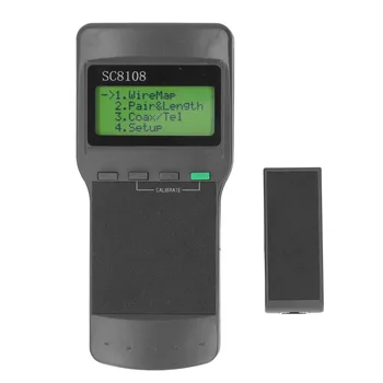  Кабельный тестер Точная звуковая подсказка Независимое измерение Портативный тестер телефонных проводов