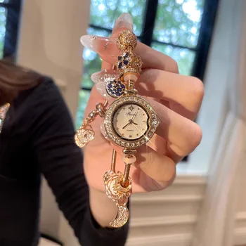 В 2023 году появятся новые часы-браслет female neighbor style mini watch французской ниши luxury ladies аутентичного бренда female watch ti