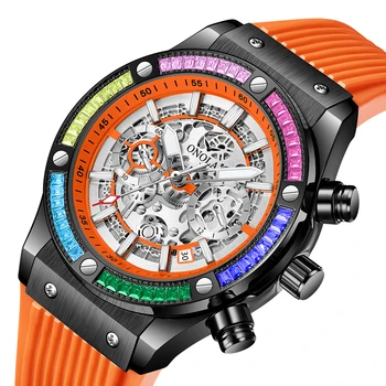 2023 Новые часы для мужчин, модные деловые роскошные кварцевые часы от ведущего бренда ONOLA, водонепроницаемые спортивные