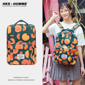 Модный женский рюкзак для школы, подростков, девочек, стильная школьная сумка, женский рюкзак из холщовой ткани, женская сумка для книг, сумка для ноутбука