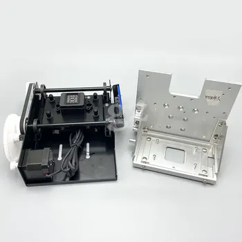 Станция очистки печатающей головки и каретка для укупорочной станции из алюминиевого сплава с одной головкой xp600 в сборе с одним двигателем короткого типа