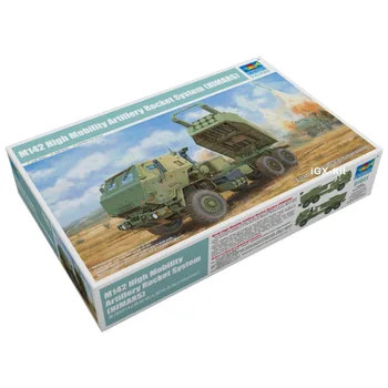 Trumpeter 01041 1/35 US M142 High Mobility Artillery Rocket System HIMARS Military Toy Plastic Assembly Building Model Kit