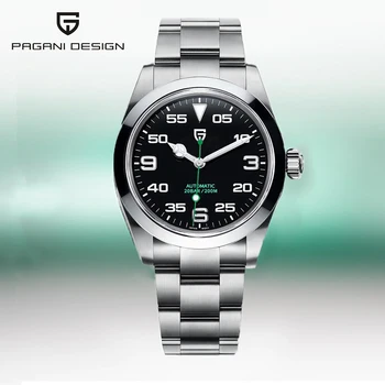 Новый ДИЗАЙН PAGANI, 40-миллиметровые мужские механические наручные часы, роскошные Автоматические часы с сапфировым стеклом с AR-покрытием, водонепроницаемые мужские часы на 20 бар