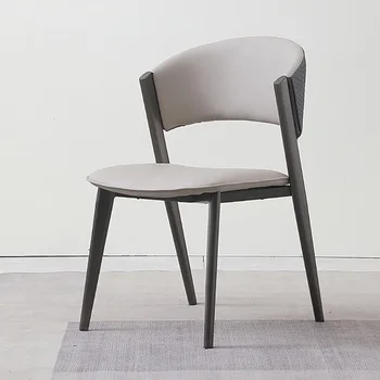 скандинавское кресло для гостиной с откидной спинкой, кресло для отдыха, современное дизайнерское кресло для чтения, балкон для спальни, металлические шезлонги, минималистская мебель