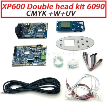 Комплект платы постоянного тока Nocai KC XP DTF UV планшетный для Epson XP600 с двойной головкой для печати цветными и белыми чернилами W + плата CMYK DX10 DX11 6090