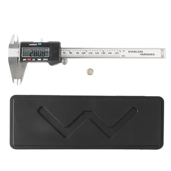 Штангенциркуль, измерительный инструмент, цифровой штангенциркуль, Электронный микрометр из нержавеющей стали, штангенциркуль, измерительный инструмент 0-150 мм