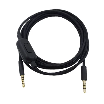 Портативный кабель для наушников длиной 2 м, линия аудиокабеля для наушников GPRO x G233 G433, аксессуары для гарнитуры