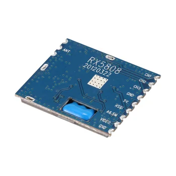 1 шт. Модуль RX5808 беспроводного мини-аудио-видеоприемника FPV 5.8G для системы FPV RC Вертолет