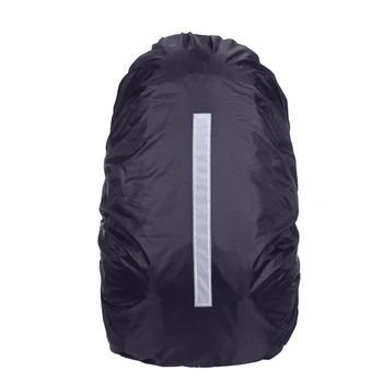 Чехол для походного рюкзака объемом 20-45 л, светоотражающие полосы, спортивная сумка, непромокаемый щит, водонепроницаемый, износостойкий для безопасной езды