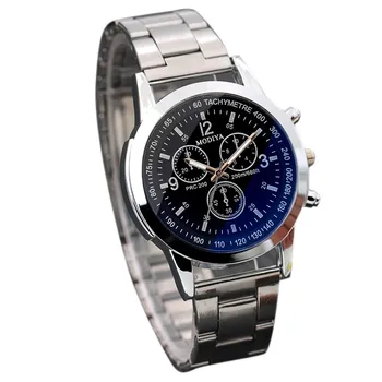 Спортивные кварцевые наручные аналоговые часы из нержавеющей стали Montre Homme Watch Для мужчин Повседневные наручные часы 2023 Мужские часы