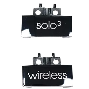 Сменный шарнир, соединитель для оголовья, крышка с шарнирным зажимом для наушников Beats Solo 3 Wireless A1796, серебристый цвет.