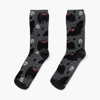 Человек-мотылек - ночные серые носки snow Fun socks