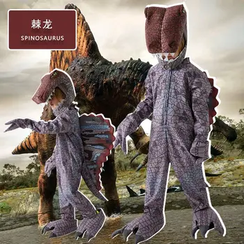 Костюмы динозавра Трицератопса для косплея Дракона на Хэллоуин, детские ролевые игры с динозаврами, ролевые игры для девочек и мальчиков, детские подарки