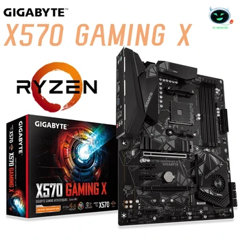 Материнская плата GIGABYTE X570 GAMING X Socket AM4 с поддержкой DDR4 Ryzen CPU Ryzen 3000 4000 5000 серии AMD X570 Mainboard AM4 Desktop