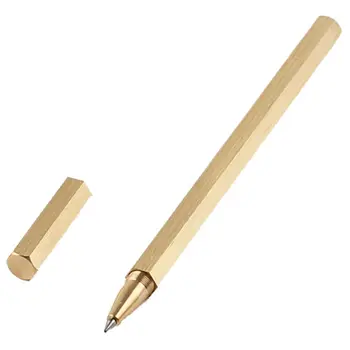 Современная шариковая ручка Шестигранная гелевая ручка для рисования каракулей Женщины Мужчины 45BA