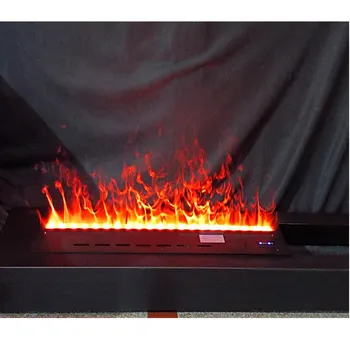 60 дюймов со звуком горения 1540 мм 3D паровой камин Электрический со светодиодным декором для камина