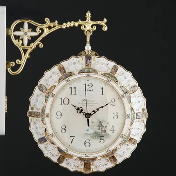 Акриловые Стеклянные Часы, Висящие на стене в скандинавском стиле Стрелки Часы с батарейным питанием Гостиная Бесшумный Reloj Digital Pared Home Decor