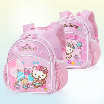 Hello Kitty Sanrio, Школьная Сумка для Ребенка из Детского сада 1-2 Лет, Мультяшный Мини-рюкзак Для Девочек, Милый Рюкзак В Аутентичном Корейском Стиле
