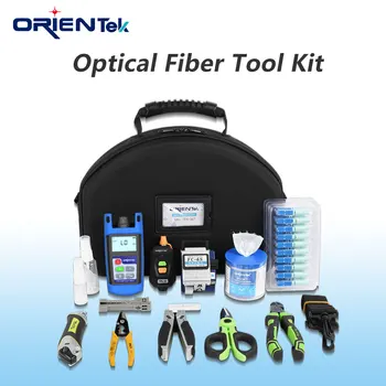 Сумка для волоконно-оптических инструментов Orientek Комплект оптического волокна с измерителем мощности, съемником FIS, визуальным локатором неисправностей Cortadora De fibra Optica