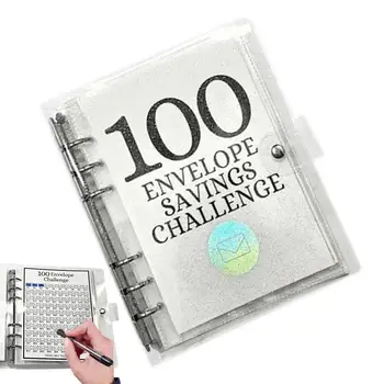 100-дневный конверт, проблемы с экономией, Переплет, Бюджетная книга на 5050 листов, простое и увлекательное планирование бюджета и экономия