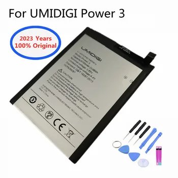2023 Новый Аккумулятор Origin Высокой емкости 6150 мАч Для Телефона UMI UMIDIGI Power 3 Сменные Батареи Для Сотового Телефона + Инструменты В наличии
