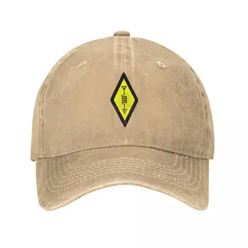 Винтажный международный символ любительского радиолюбительства, бейсболка, потертая джинсовая бейсболка, подарочные кепки для гольфа на открытом воздухе, шляпа