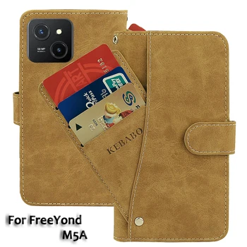 Винтажный кожаный бумажник FreeYond M5A Case 6.6 