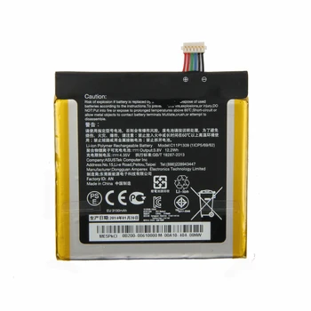 Для Asus Fonepad Note FHD 6 ME560CG C11P1309 Сменная батарея Tab емкостью 3130 мАч, мощный полимерный литий-ионный аккумулятор