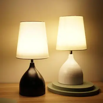 Светодиодная настольная лампа Прикроватная тумбочка для спальни, Гостиная, Современный Письменный стол, Ночник для кабинета, декор