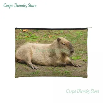 Женская косметичка Just Cooled Capybara, органайзер для косметики, дорожные сумки для хранения туалетных принадлежностей Kawaii Animal для домашних животных