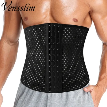 Vensslim Мужской корсет для похудения, формирователь фигуры, для похудения, для фитнеса, для контроля живота, Компрессионные пояса для живота