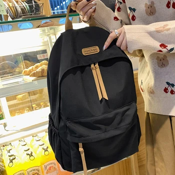 2023 Рюкзак для отдыха Для женщин, Новые школьные сумки большой емкости, японские упрощенные сумки Harajuku, подростковые Mochila